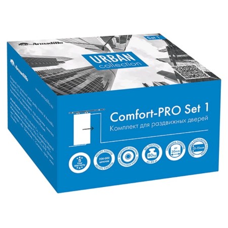 Set for sliding doors Comfort - Pro Set 1.Rollers.80.cfa170-2