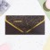 Money envelope "Congratulations!" Black ornament, embossing, 19.5 x 9 cm