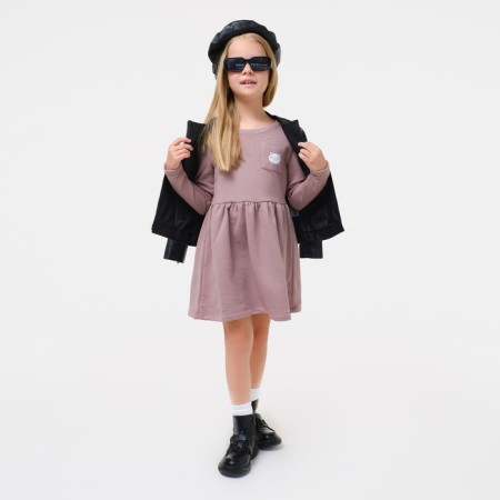 Baby dress KAFTAN "Dream" R.30 (98-104), brown-4