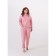 Female suit, size 42, purple-pink color