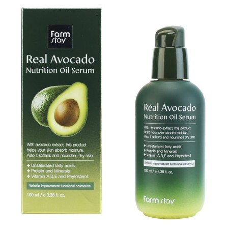 Farmstay nutrient serum, with avocado oil, 100 ml
