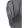 Computer chair BUD GREY, Metal/velor, Chrome/Gray 55x47x75 cm