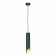 Suspension lamp ST LUCE. ST152.403.01. 1x50 W, GU10, 6x6x30 cm, black color