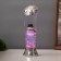 Lava lamp "Snowman" LED 3HAAA, USB silver 6.5x8x23.7cm