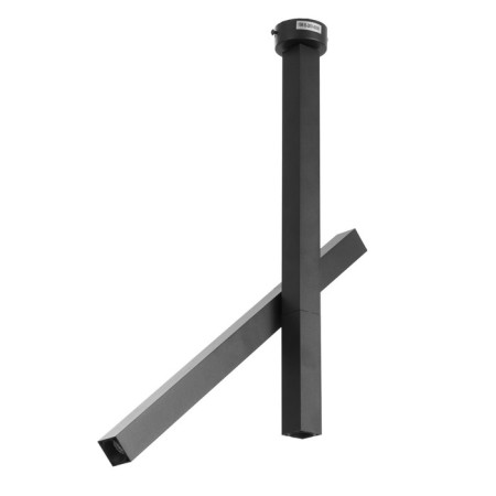 Bayerlux lamp "Robum" LED 10W Black 6x6x60cm