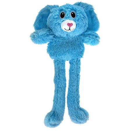Soft toy "Hare Poztyagun" Blue, 80 cm, ears are stretched-2