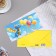 The envelope for the money "Happy New Year!" blue sky, 16.5x8 cm