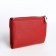 Women's wallet on magnet, red color