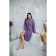 Frequency bathrobe, size 46, lavender color
