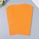 Foamiran "neon shine - orange" 2 mm format A4 (set of 5 sheets)