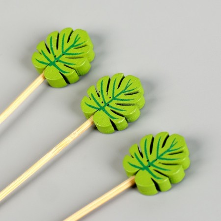 Skewers "leaves", in a set of 12 pieces-1
