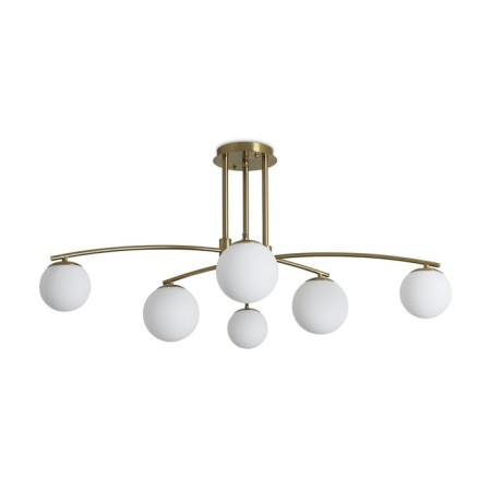 Freya FR543CL-06BS HANGER, 1100X11100X495 mm ceiling lamp, E14, 6x60W, brass color-5