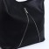 Magic bag "Olivi" with lightning, external pocket, black color