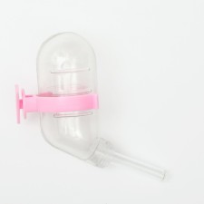 Drill for rodents, 60 ml, transparent with pink mount