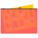 The convert folder on the A4 ZIP-Molniya, 180 μm, Calligrata Pastel, translucent, black lightning, coral