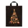 Package "Golden Christmas tree", polyethylene with a loop pen 28 x 35, 50 μm