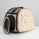 A folding bag-sheer with a separate entrance, EVA material, 43.5 x 28 x 33 cm, beige