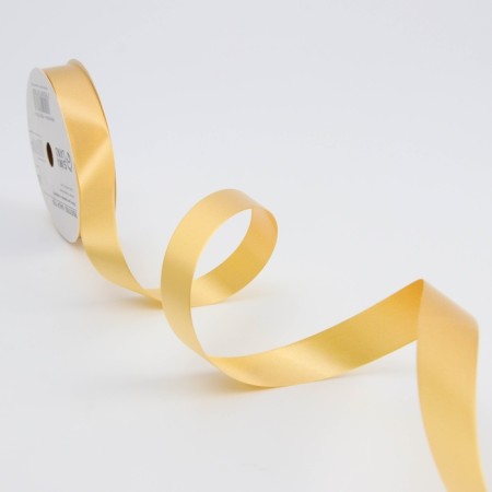 Ribbon for decor and gifts, cream, 2 cm x 45 m-2