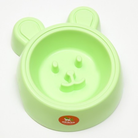 Limited feeding bowl 28 x 23 x 8 cm, green-1