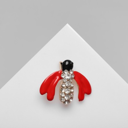 Brooch "Fly", colored in gold-1