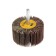 Circle of petal radial tundra, 60 x 30 x 6 mm, p80