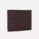 Male purse without fastening, for bills, for cards, brown color