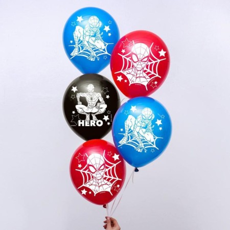 Air Superheroes Air, 12 inch, latex, 5 pieces, Spider-Man-1