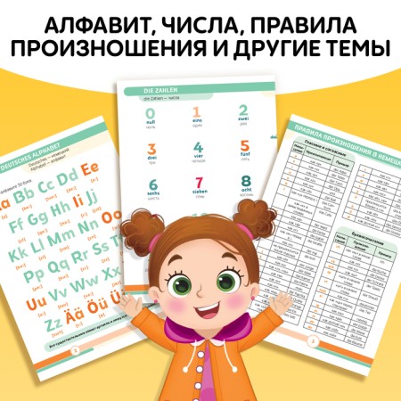 The book "First 500 German words", 60 p.-3