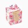 Folding box "only for you" 14 x 16 x 14 cm