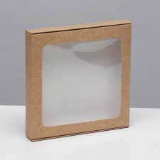 Self -assembly box, craft, 19 x 19 x 3 cm