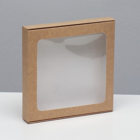 Self -assembly box, craft, 19 x 19 x 3 cm
