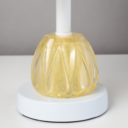Hilton table lamp E27 40W white-yellow 15x15x32 cm Risalux-4