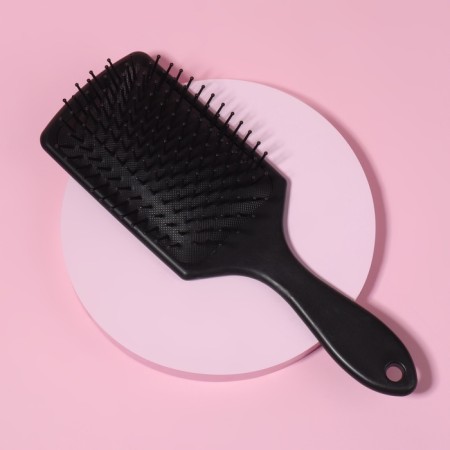 Massage comb, 8 × 24 cm, black color-1