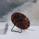 Mirror Nast-Buns Circle (1) b/took Animal D15.5/15.8*16cm metal/leatherette leopard K/box QF