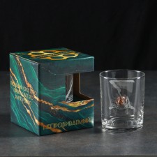 A glass 