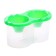 Double Calligrata, 150 x 2 ml, with a hand holder, green, green