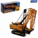 Metal “StroyTechnics” crane, movable details, with plastic elements