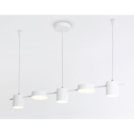 LED LED SUSCOUSE AMBRELLA LIGHT, LINETECH, FL51678, 5XLED, 25 W, 1875LUM, 3000-6400K, white color-1