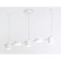 LED LED SUSCOUSE AMBRELLA LIGHT, LINETECH, FL51678, 5XLED, 25 W, 1875LUM, 3000-6400K, white color