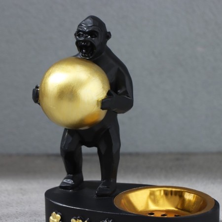 Kurilnya "Monkey with a ball", black-2