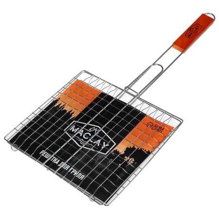 MACLAY MACLAY MACLAY GRAVE, 24X27 cm, chrome steel, for barbecue-9