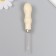Awl with an average hole wood, metal, needle length 5.5 cm thick 0.2 cm 2x2x13 cm