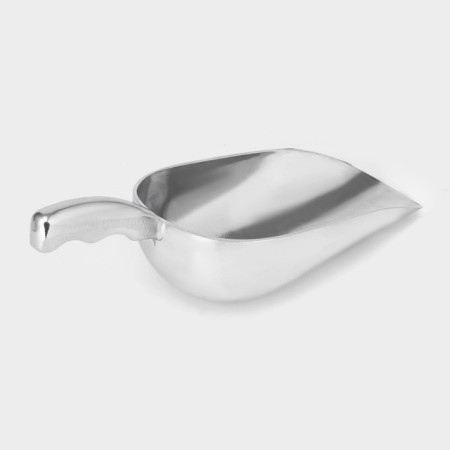 Aluminum scoop, h = 21 cm