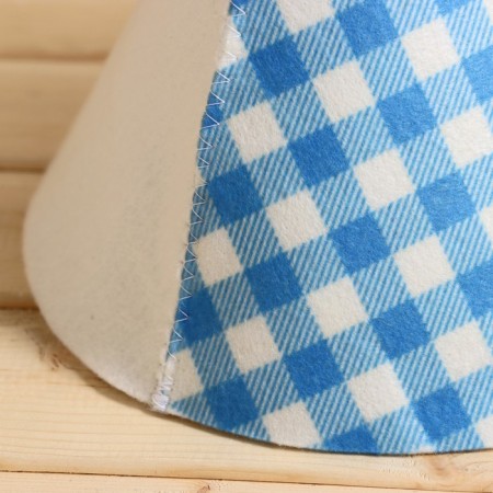 Bath -Hat "Blue" Print-2