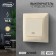 Luazon Lighting "Antei" switch, 10 A, 1 key, with backlight, hidden beige