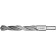Zubrov metal drill, steel P6M5, protected shank, 14.5 x 169 mm, class in