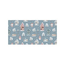 Корзина для игрушек «Дед мороз в деревне, размер 35х50 см