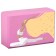 Sangh Sun yoga block, 23x15x8 cm, pink color