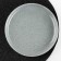 Ceramic dessert plate "Granite", d = 21 cm, gray color