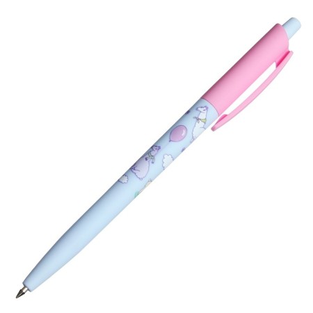 Handle Automatic BrunovisConti HappyClick BrunovisClick in clouds, node 0.5 mm, blue ink, matte case Soft Touch-1